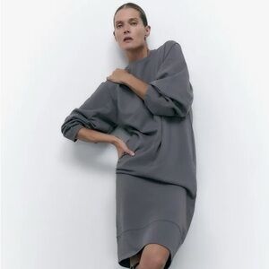 Zara Charcoal Knit Top